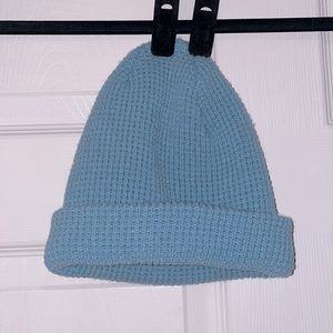 Baby Blue Knit Beanie